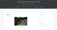 Desktop Screenshot of kongsberg-trekkspillklubb.no